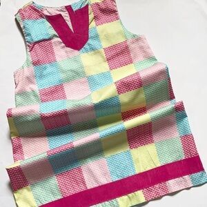 Patchwork Shift Dress Vineyard Vines Girls Size 8